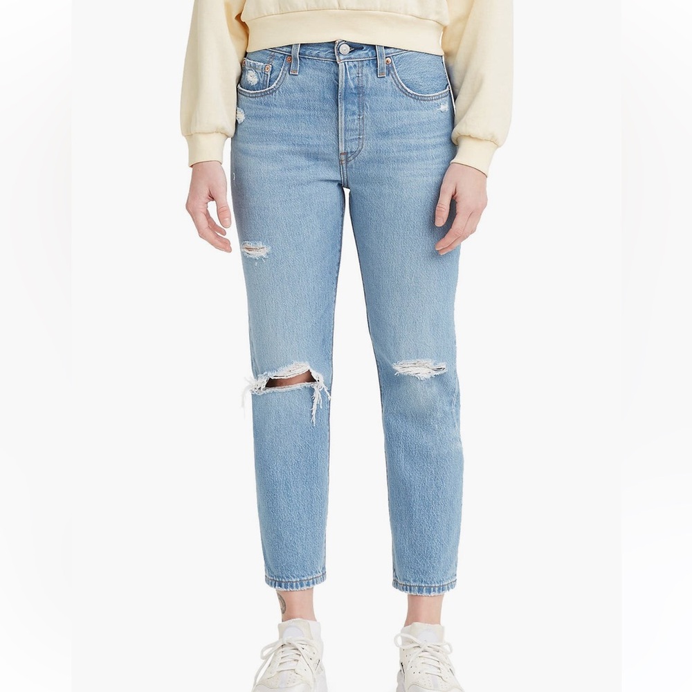 Levi’s 501 Cropped Jeans in color Athens Break